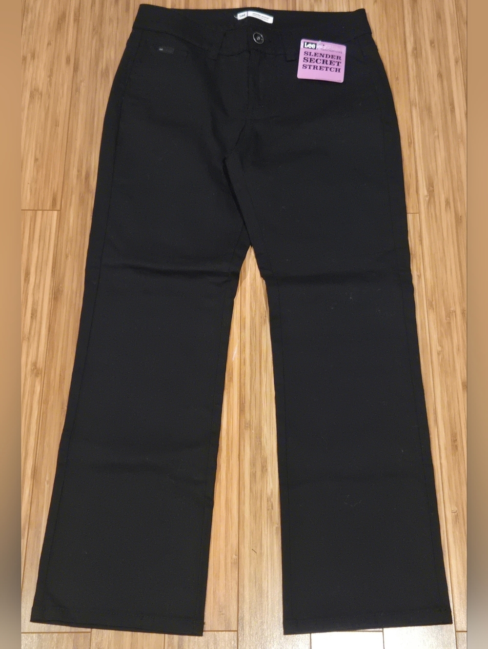 NWT Lee Black Slim Stretch Jeans